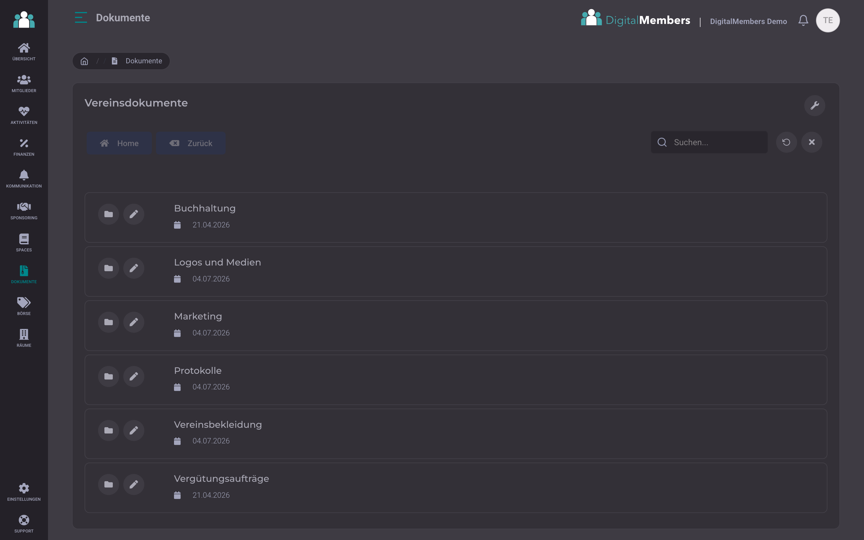 Deine Drive-Struktur bleibt wie sie ist · DigitalMembers